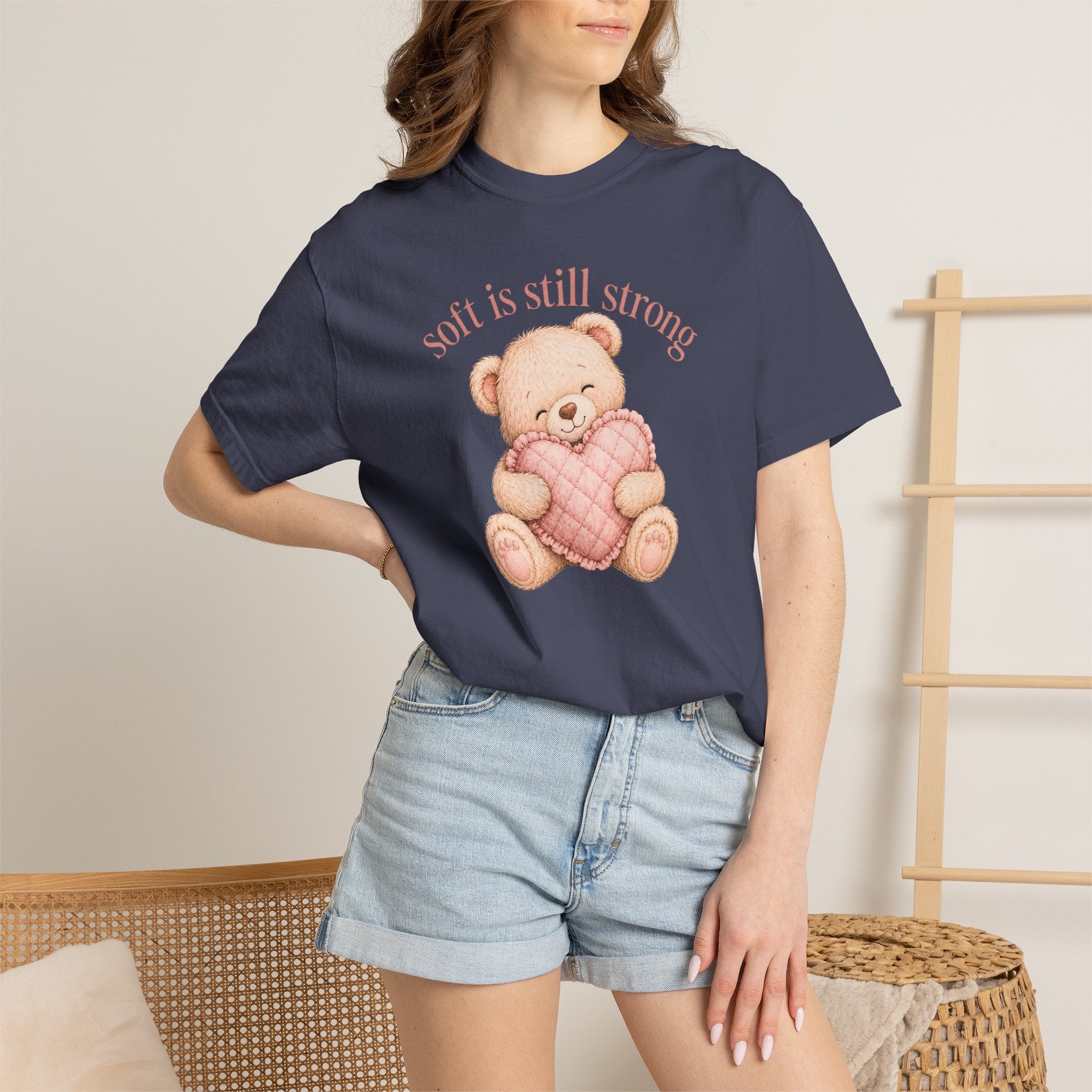 Soft Is Still Strong Teddy Bear T-shirt