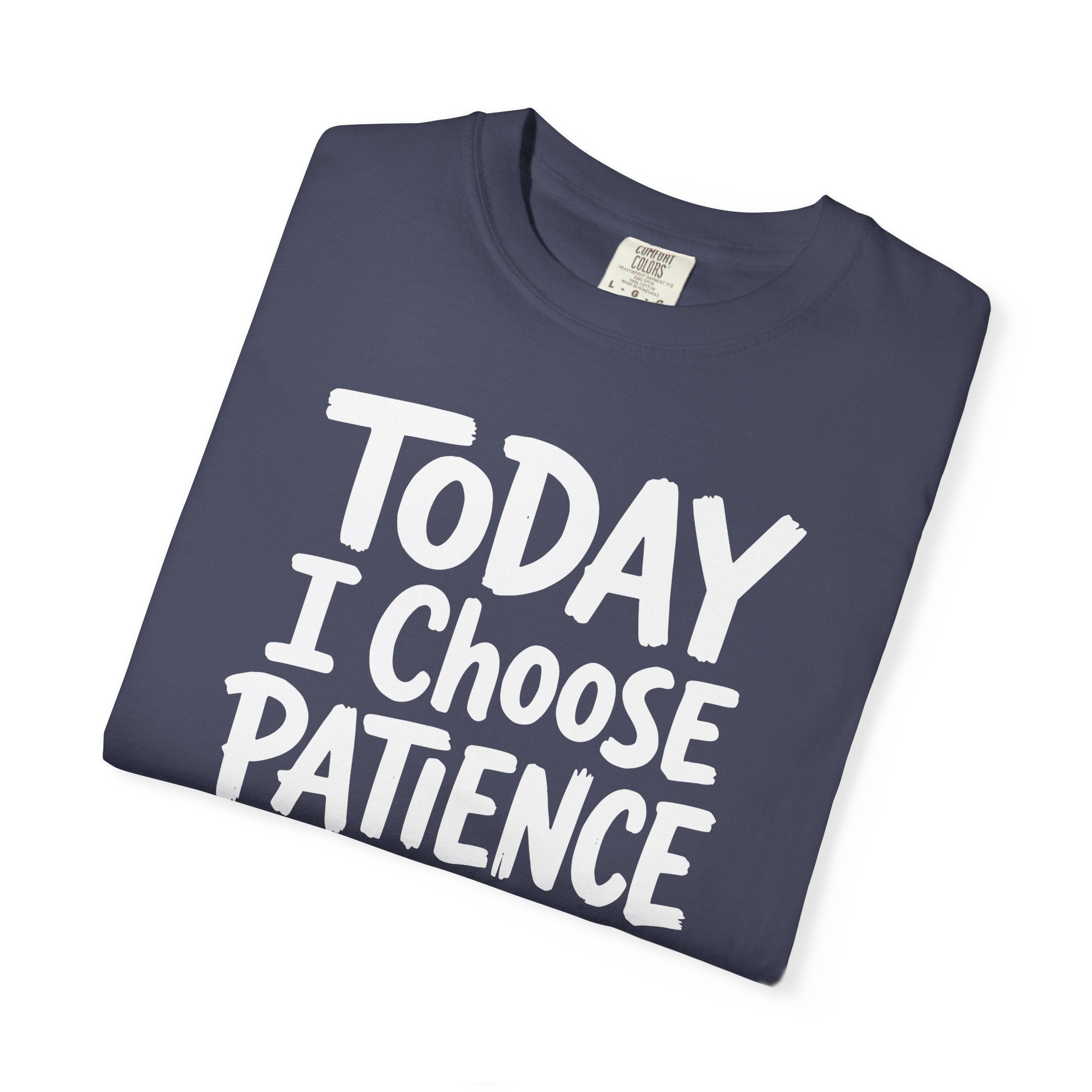Today I Choose Patience Underline T-shirt