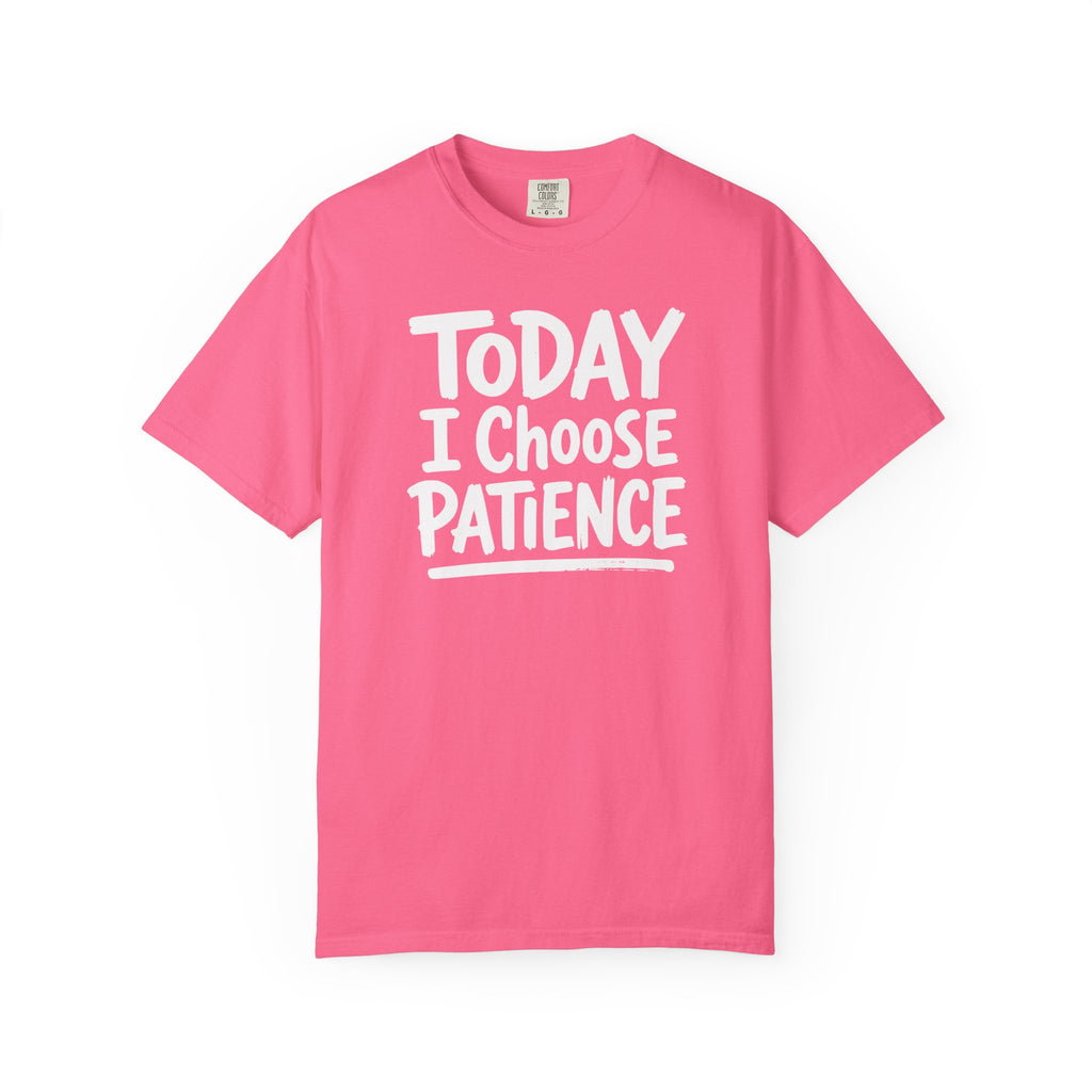 Today I Choose Patience Underline T-shirt