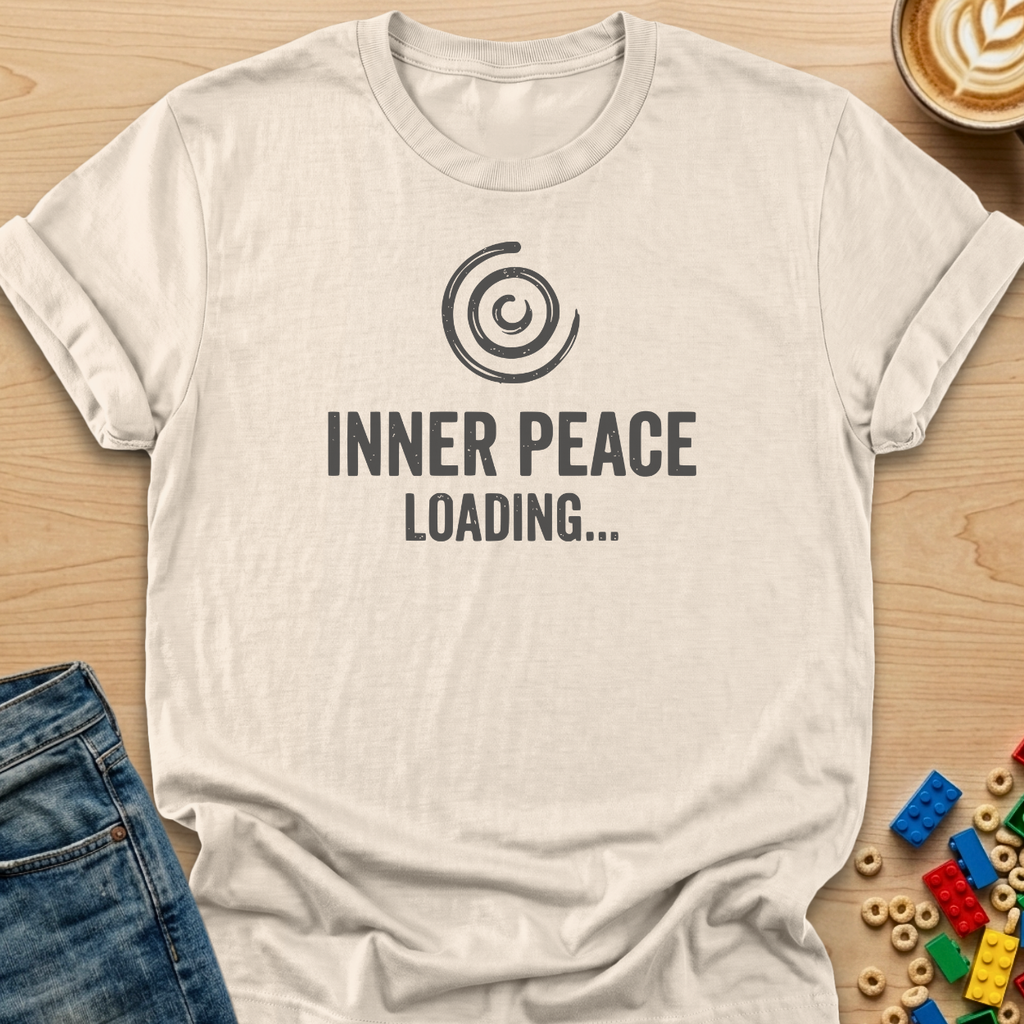 Inner Peace Loading Distressed T-shirt