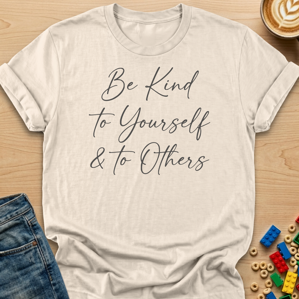 Be Kind to Yourself & To Others Script T-shirt