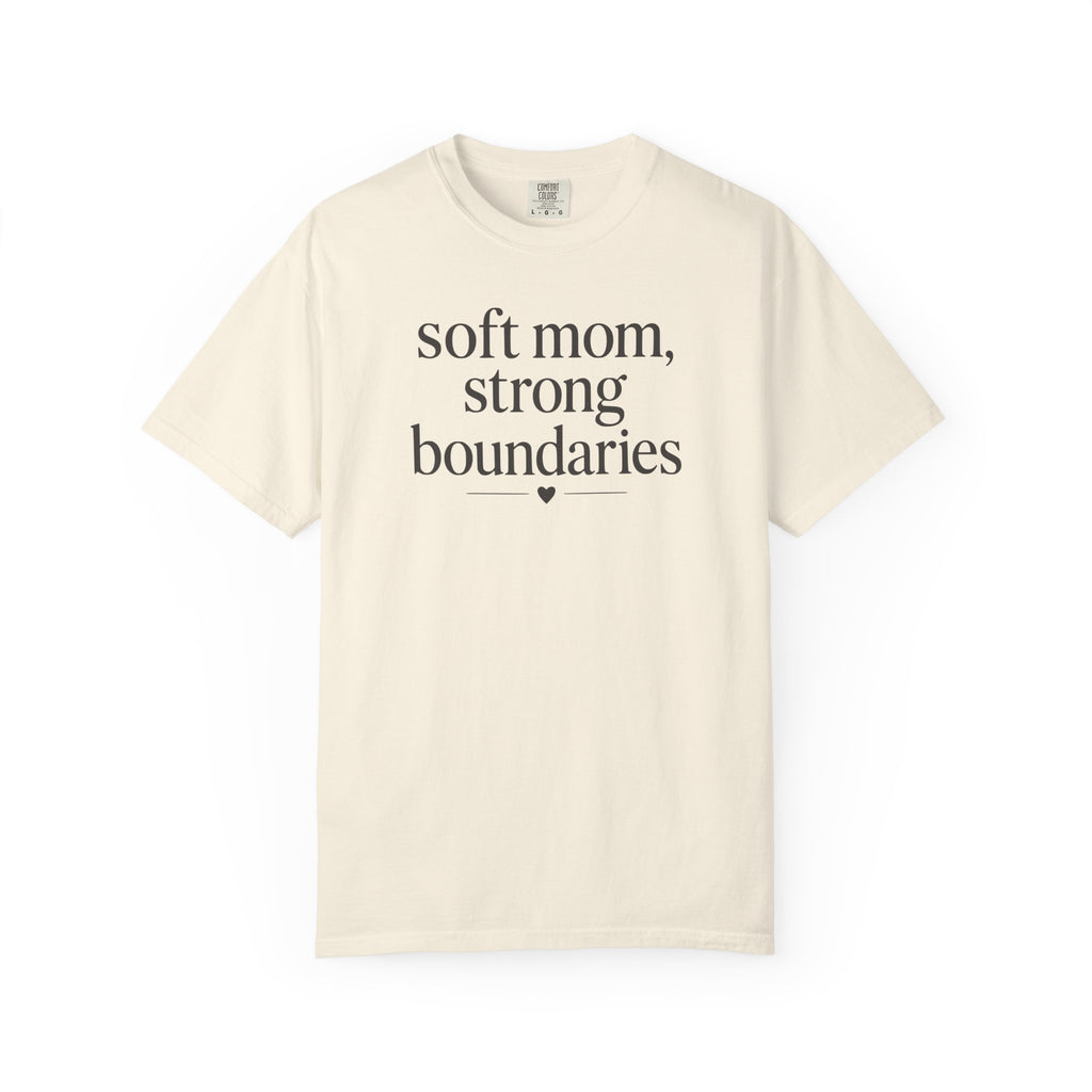 Soft Mom Strong Boundaries T-shirt