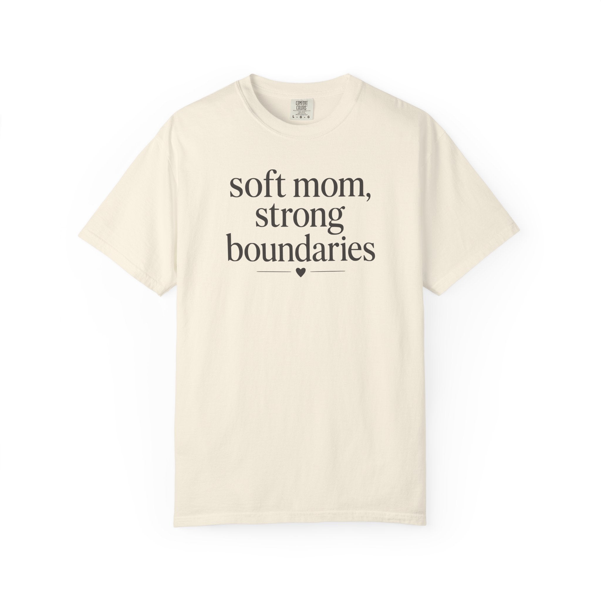 Soft Mom Strong Boundaries T-shirt