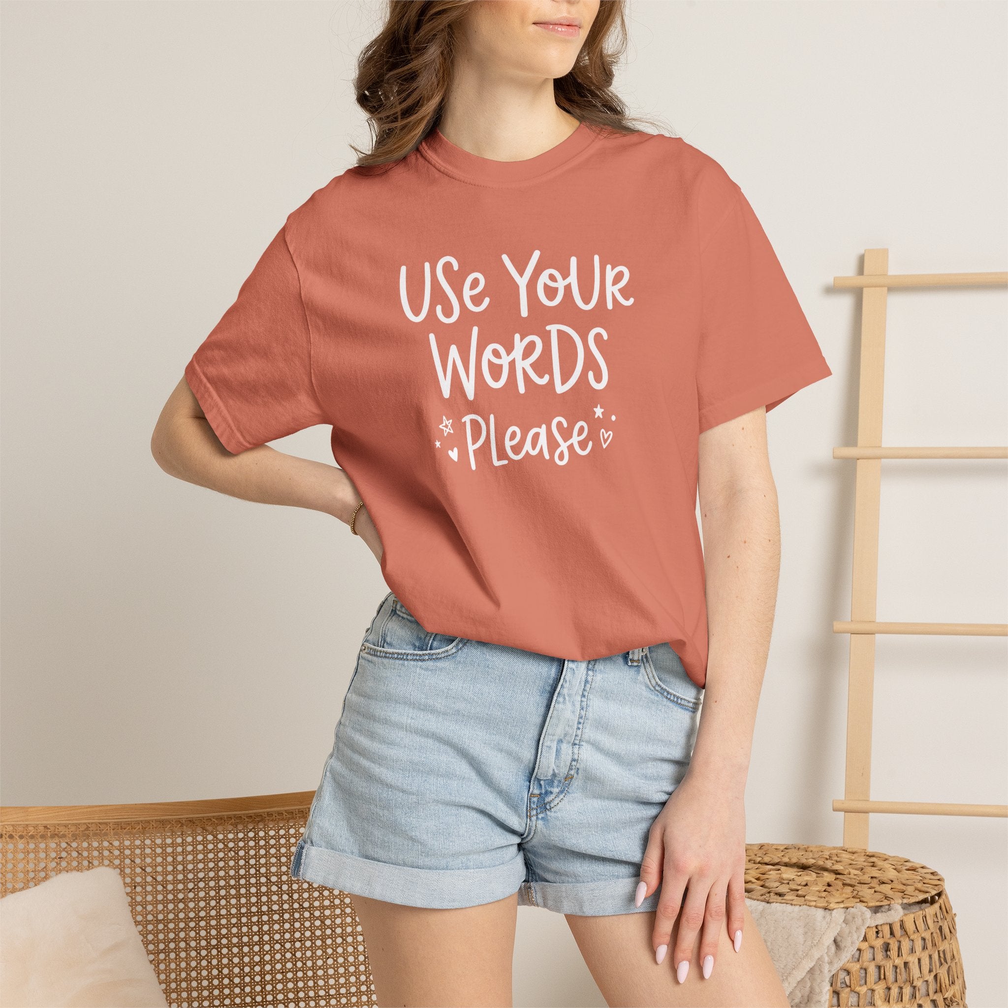 Use Your Words Please Playful T-shirt T-shirt