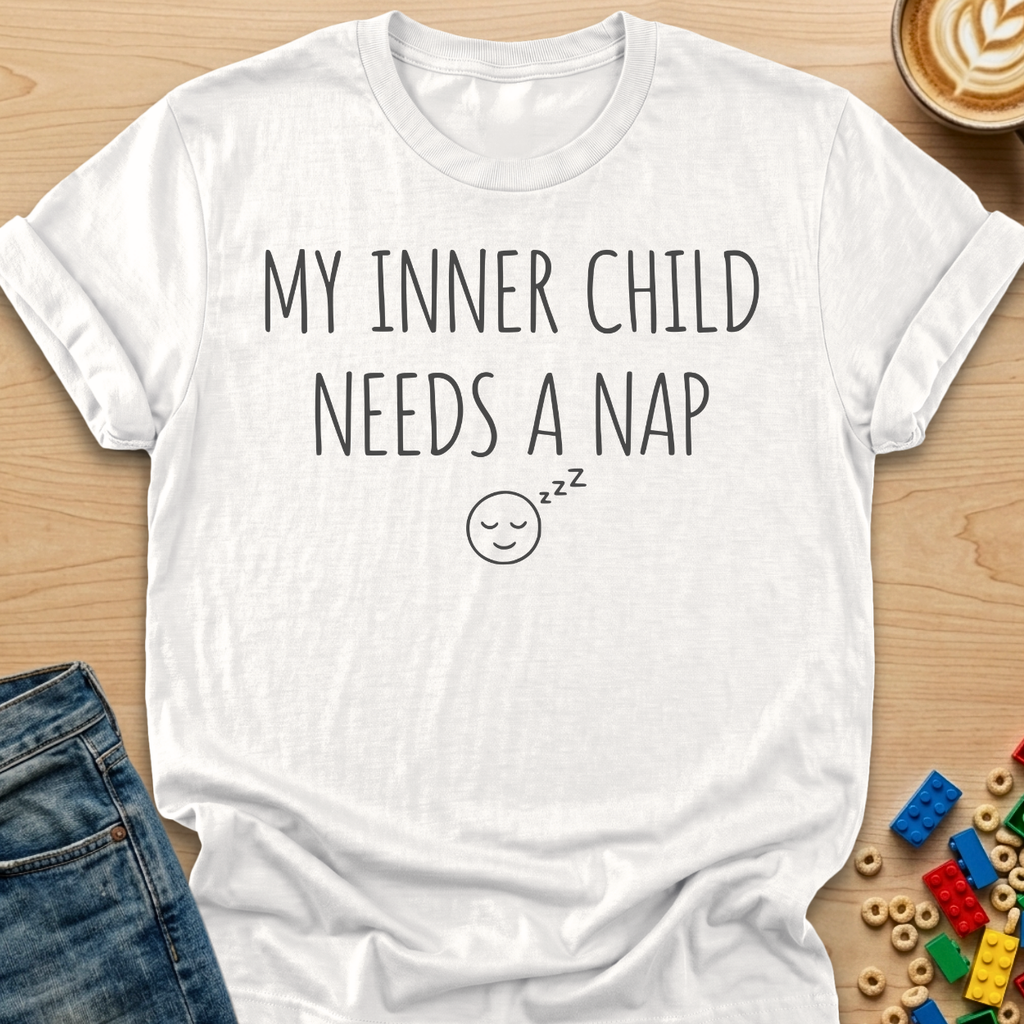 My Inner Child Needs a Nap zzz T-Shirt