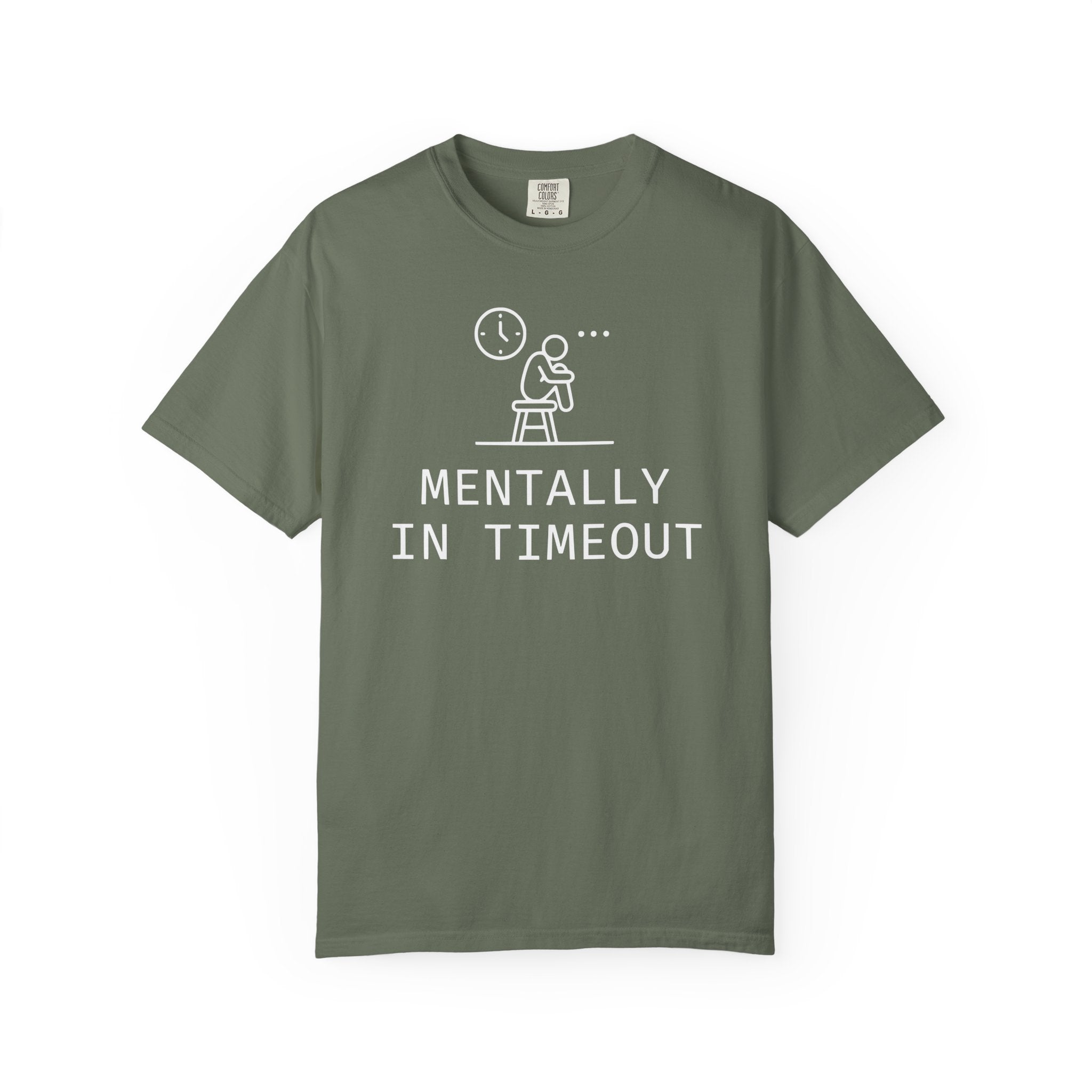 Mentally In Timeout Stool T-shirt