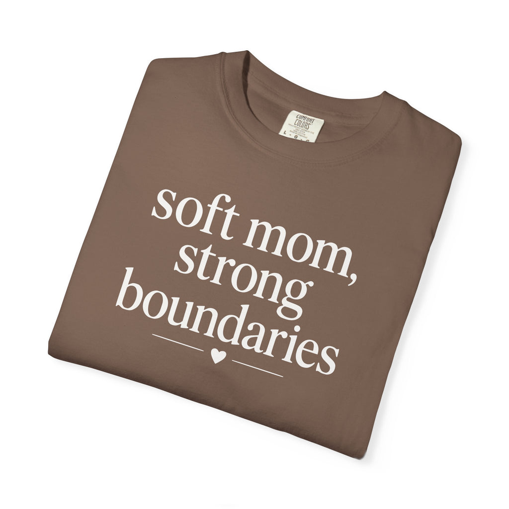 Soft Mom Strong Boundaries T-shirt