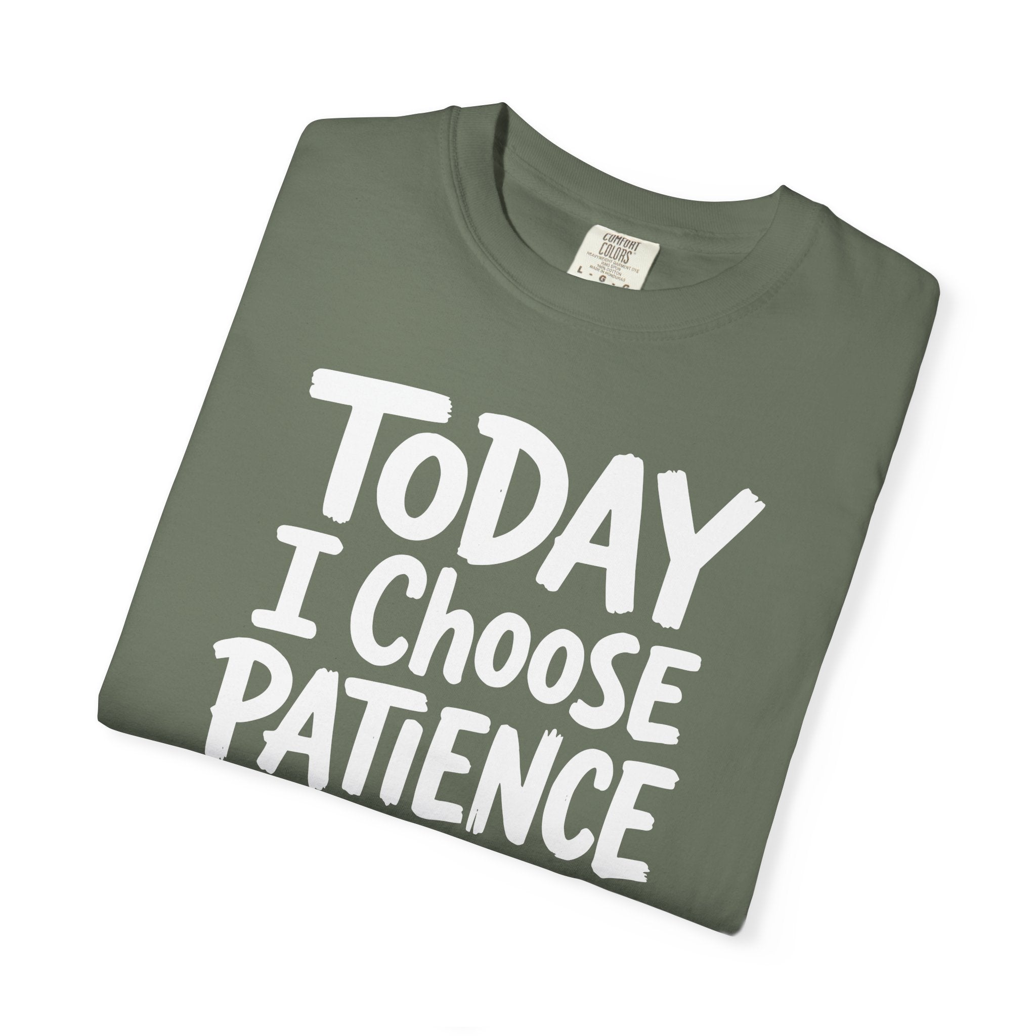 Today I Choose Patience Underline T-shirt