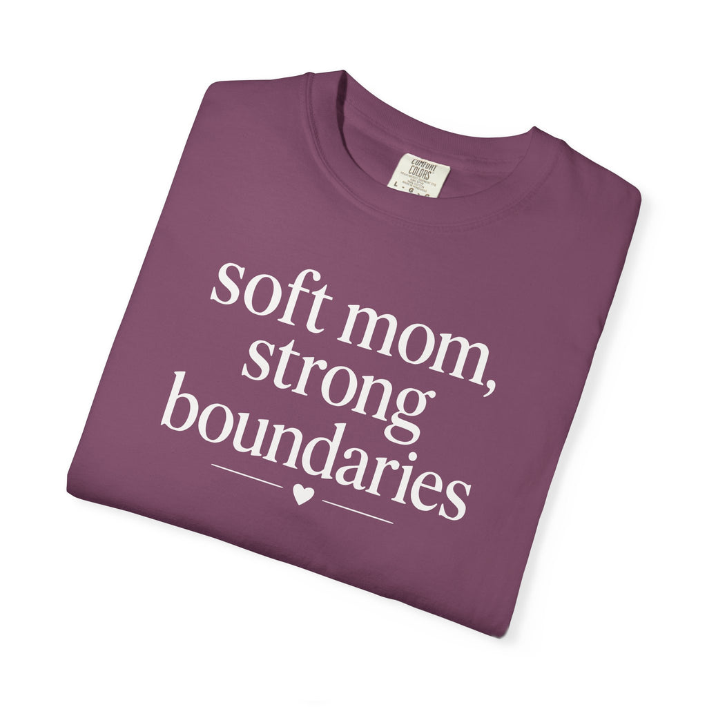 Soft Mom Strong Boundaries T-shirt