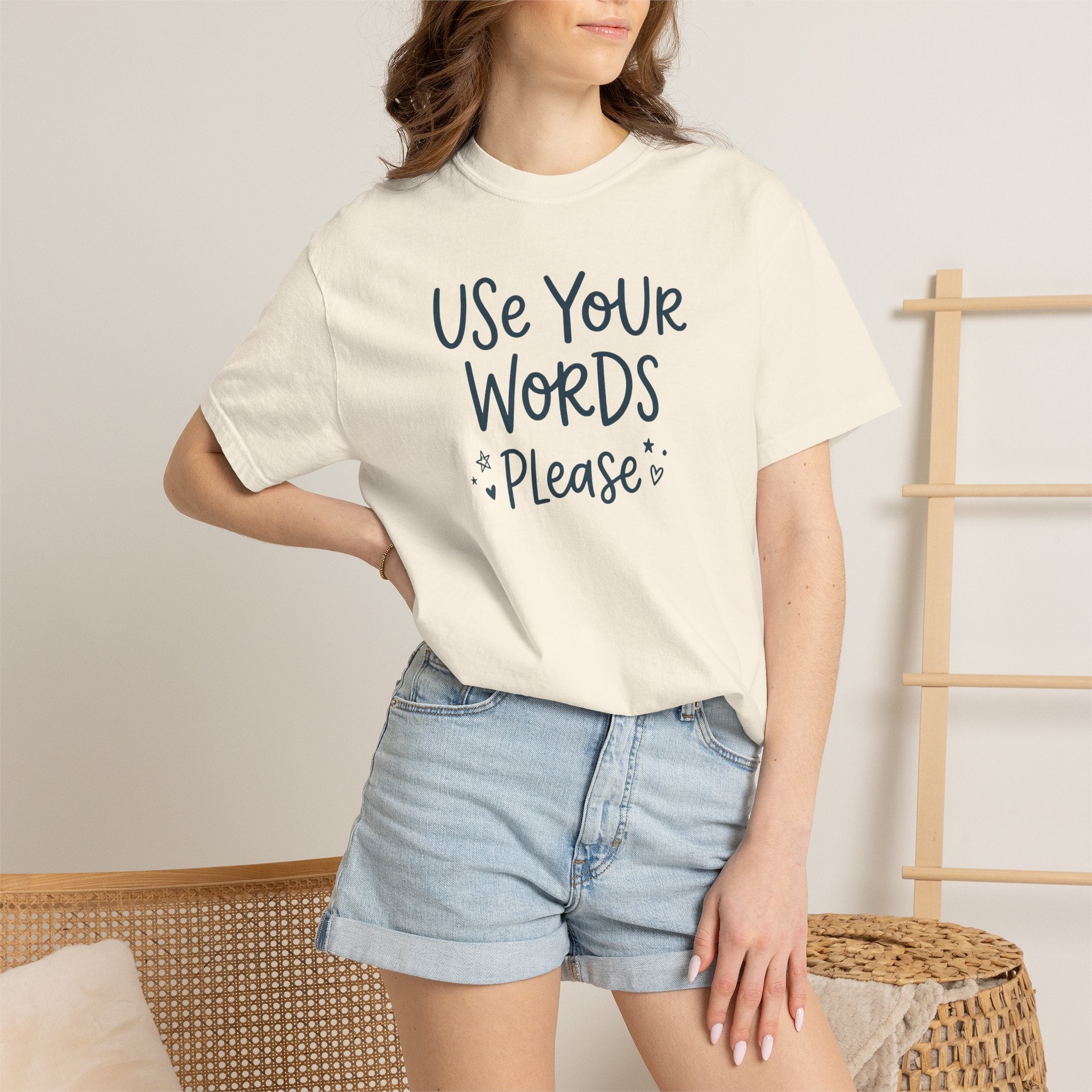 Use Your Words Please Playful T-shirt T-shirt