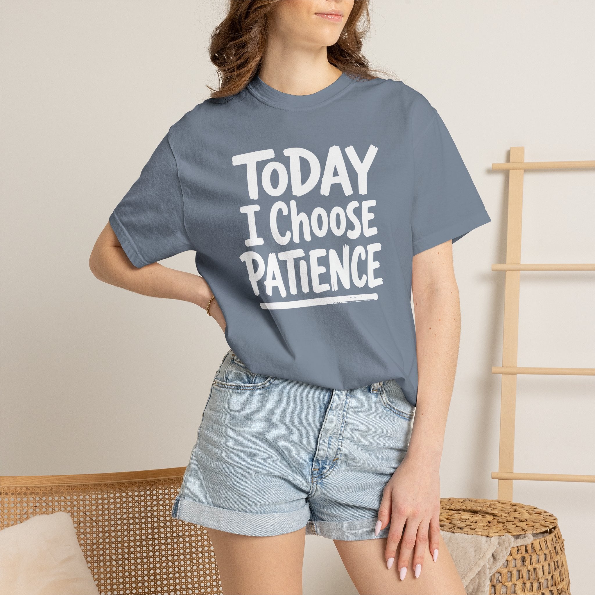 Today I Choose Patience Underline T-shirt