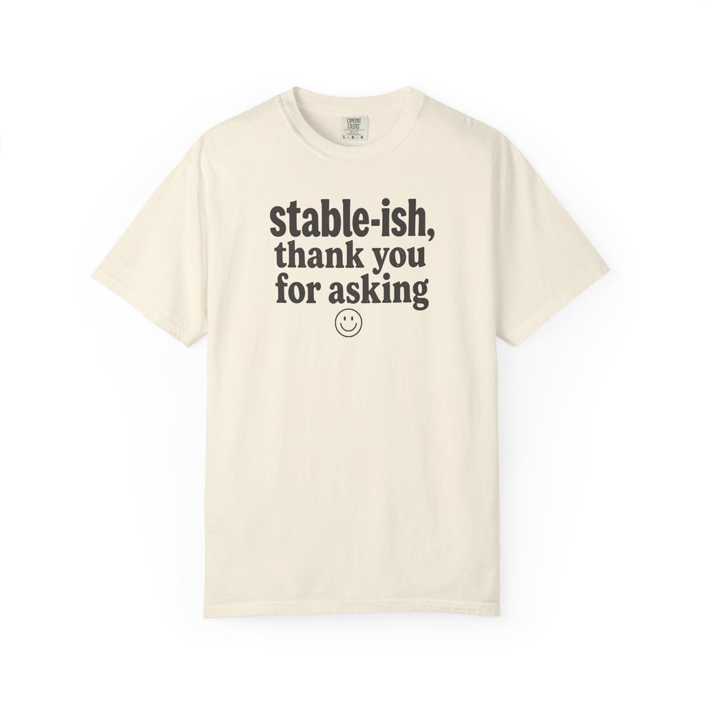 Stable-ish Thank You For Asking T-shirt