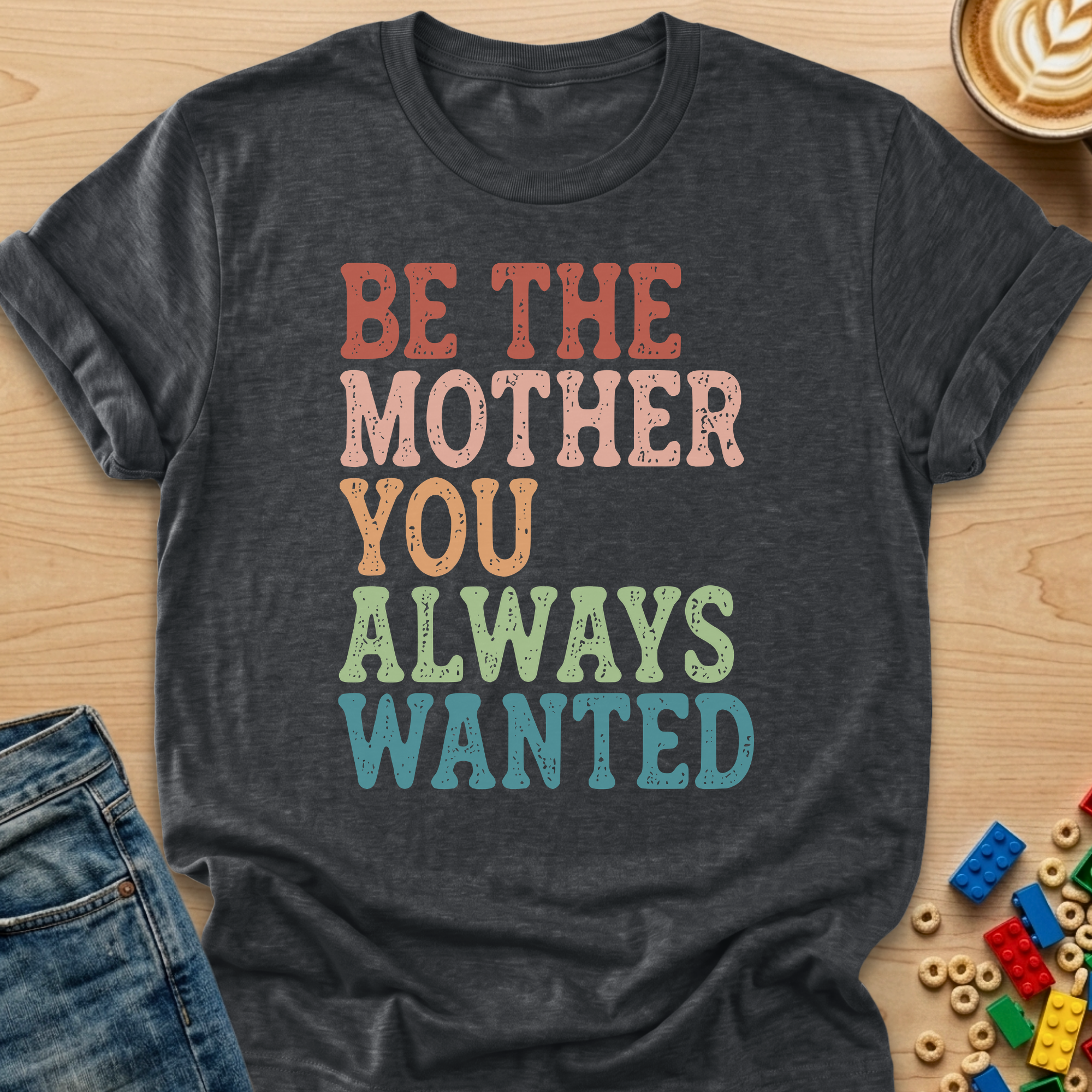 Be The Mother You Always Wanted Stamp T-shirt