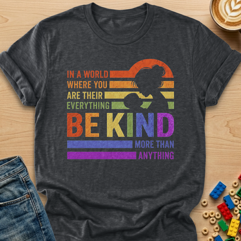 Be Kind More Than Anything Silhouette T-shirt