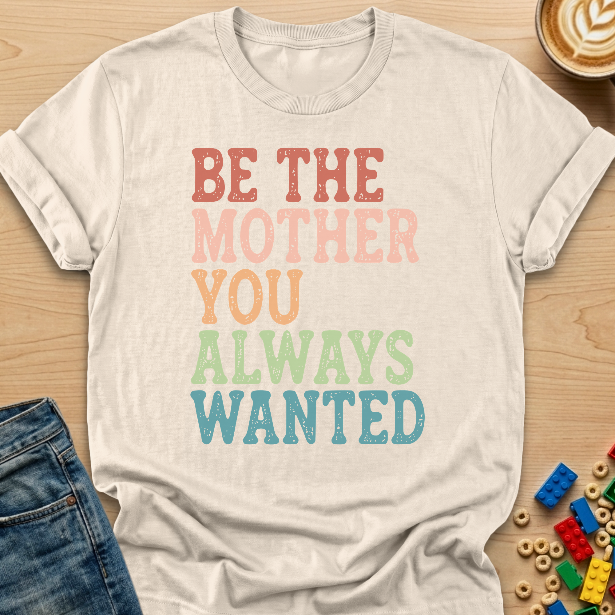 Be The Mother You Always Wanted Stamp T-shirt