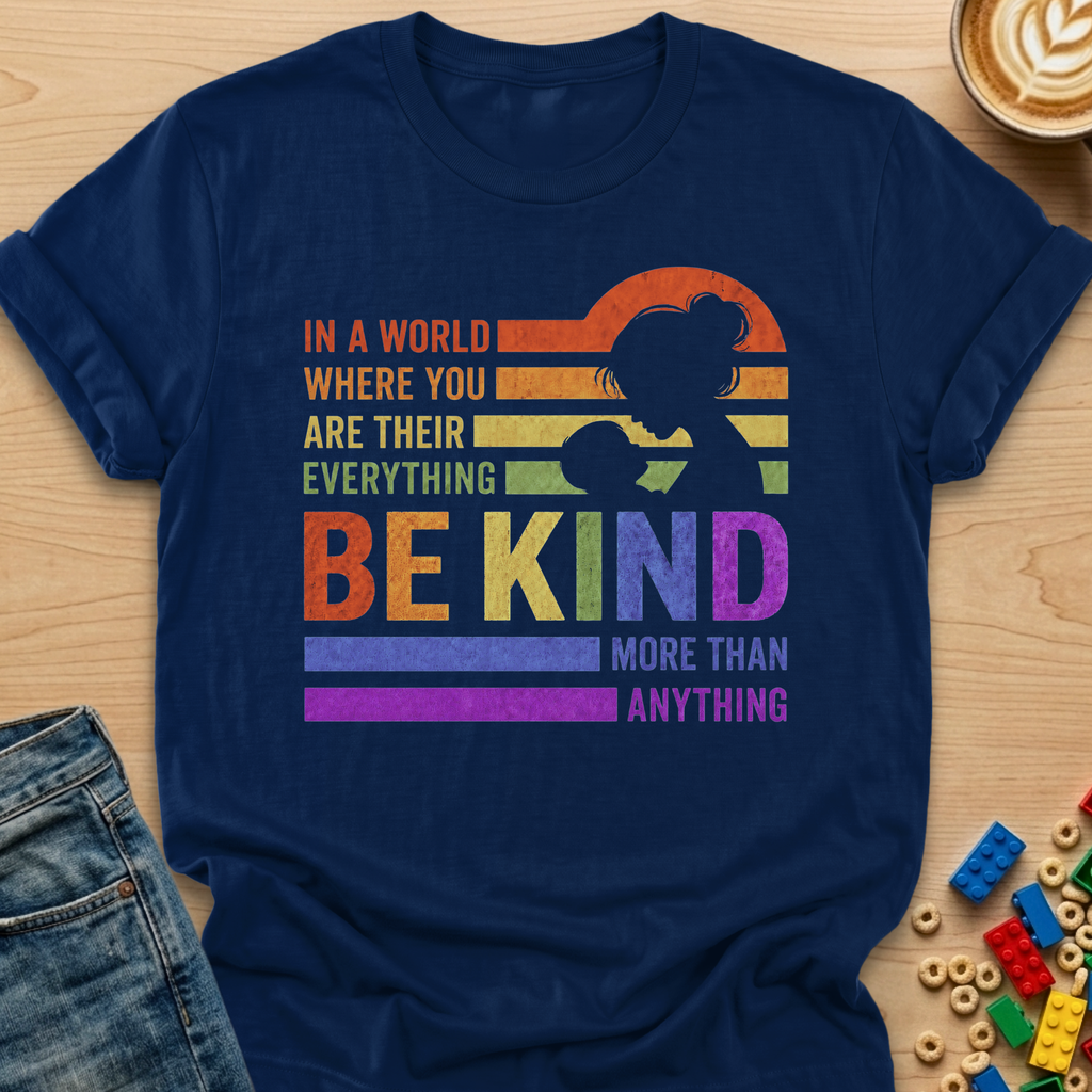 Be Kind More Than Anything Silhouette T-shirt